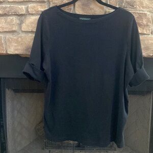Lauren Ralph Lauren black t-shirt. Size 2X